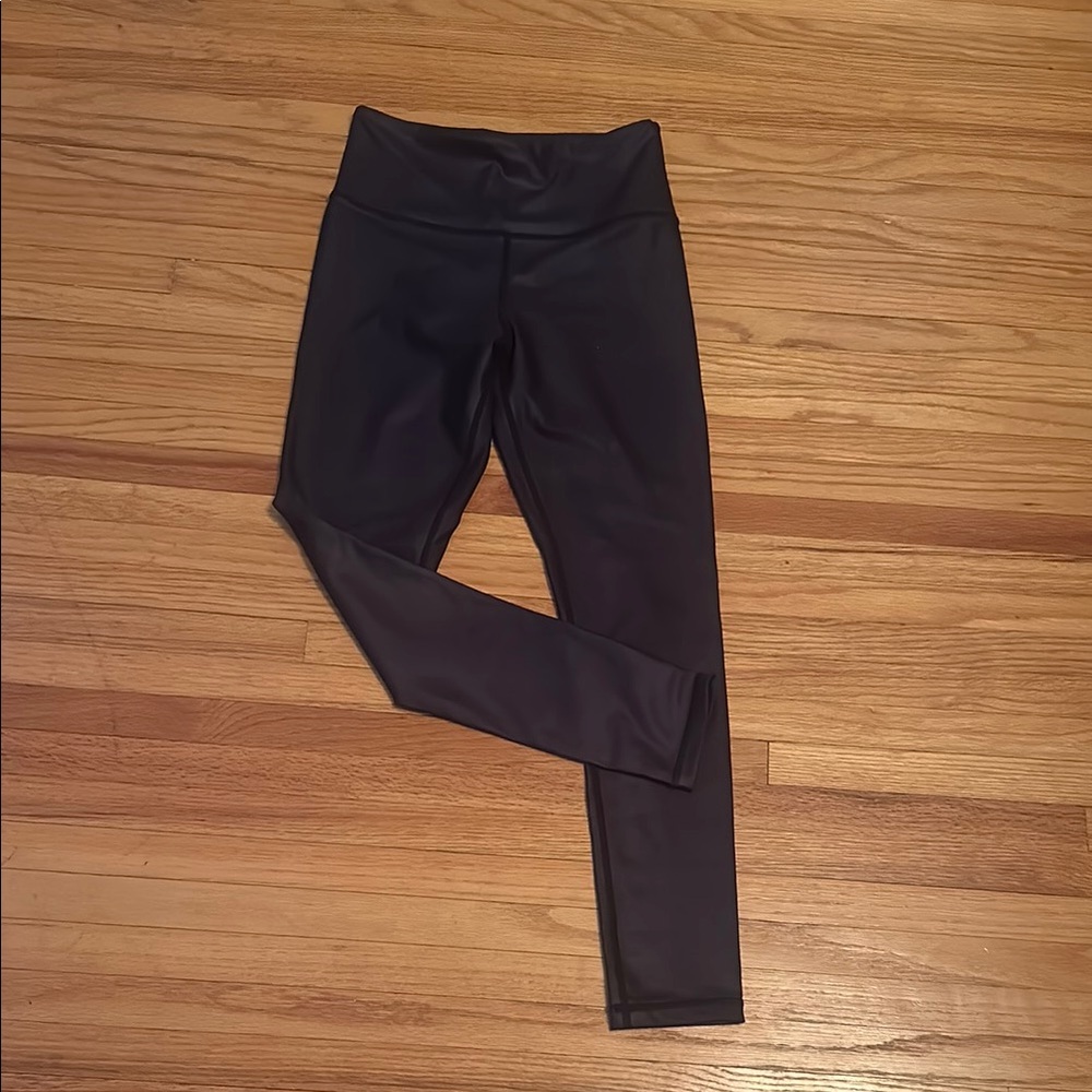 Zyia Black shimmer Leggings 4